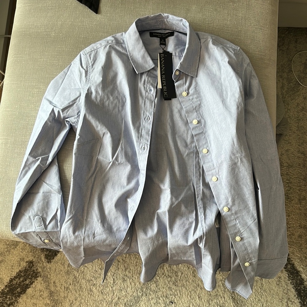 Banana republic button down. NEW with tags